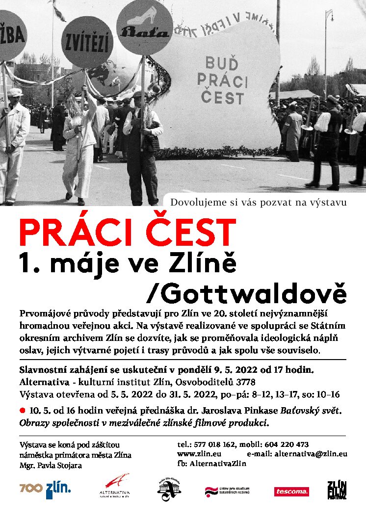 Výstava Práci čest: 1. máje ve Zlíně/Gottwaldově